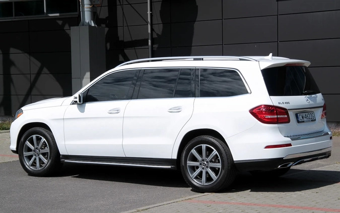 Mercedes-Benz GLS cena 167500 przebieg: 154000, rok produkcji 2017 z Włocławek małe 781